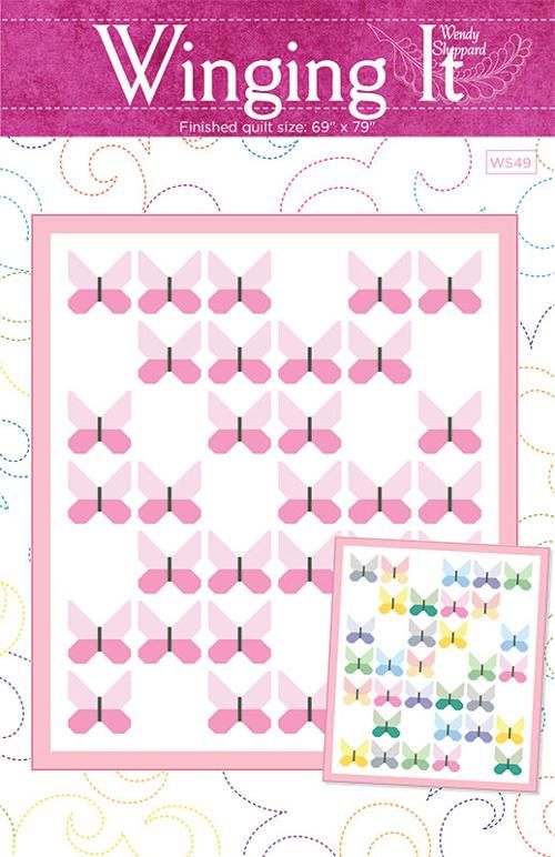 Winging It Butterfly Quilt Kit