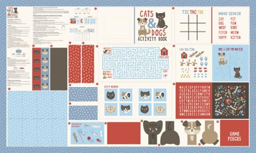 Dog Daze Panel Multi