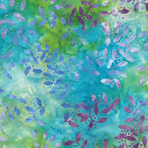 9256-84 Vine Turquoise/Multi