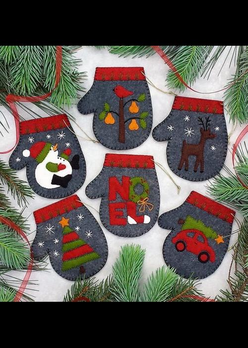 Charcoal Mittens