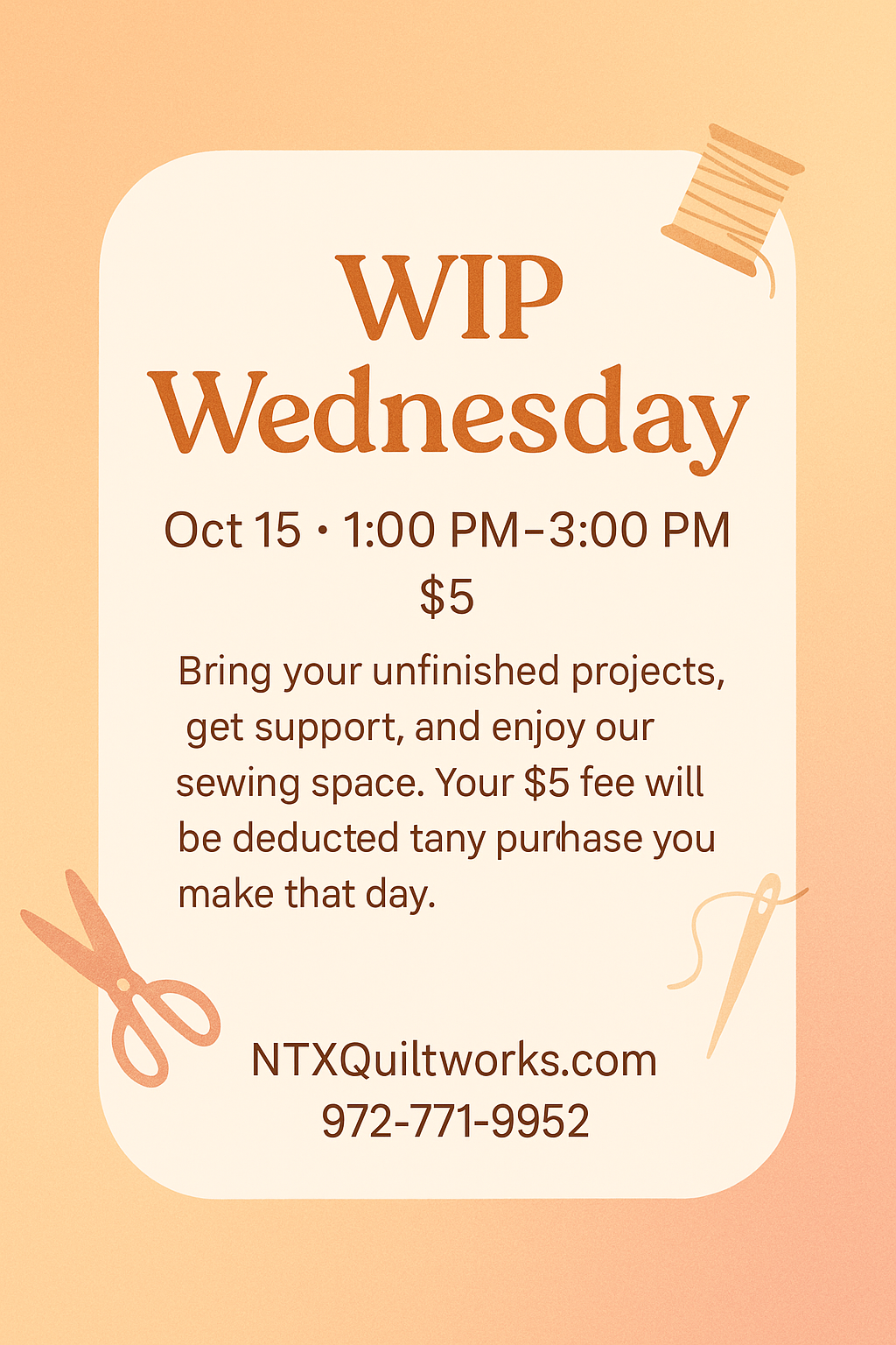 CCE-WIP Wednesday