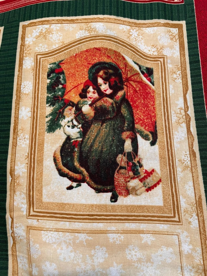 Christmas Past for Wilmington Prints Panel