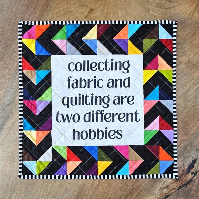 Collecting Fabric - Quilt Pattern & Fabric Panel
