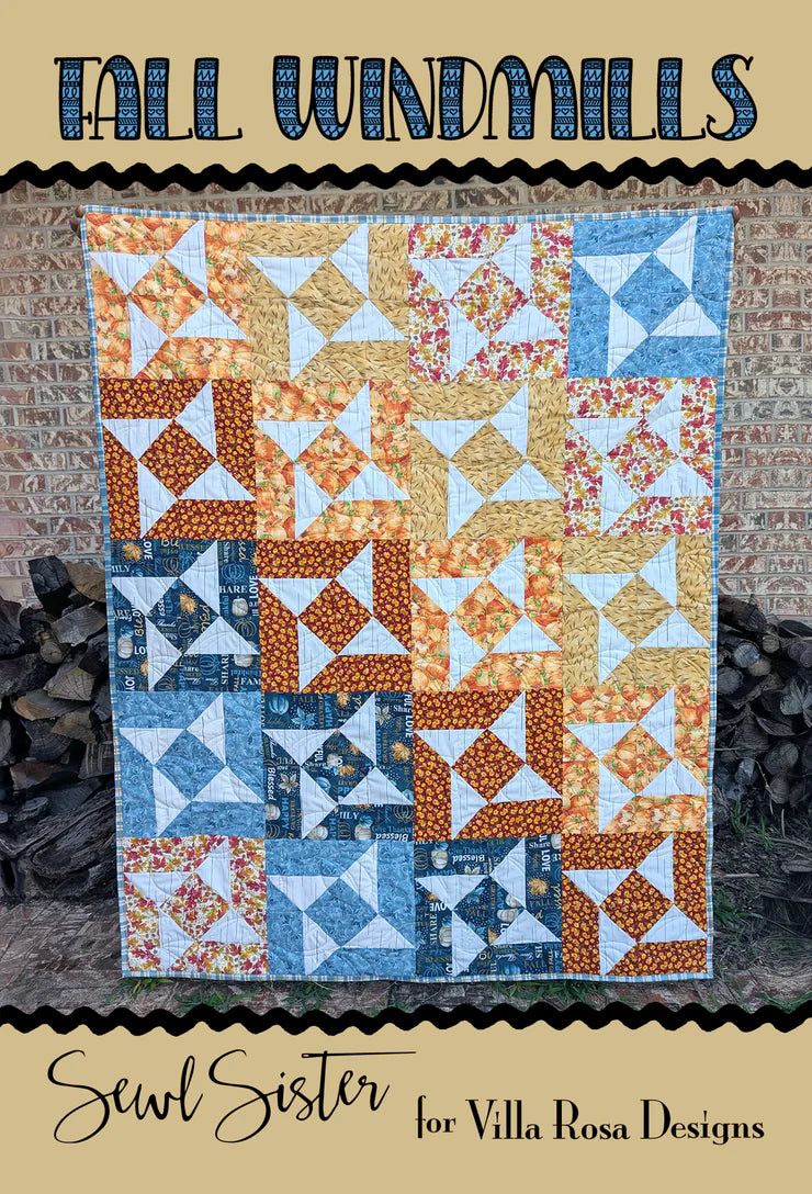 Fall Windmills - Villa Rosa Designs