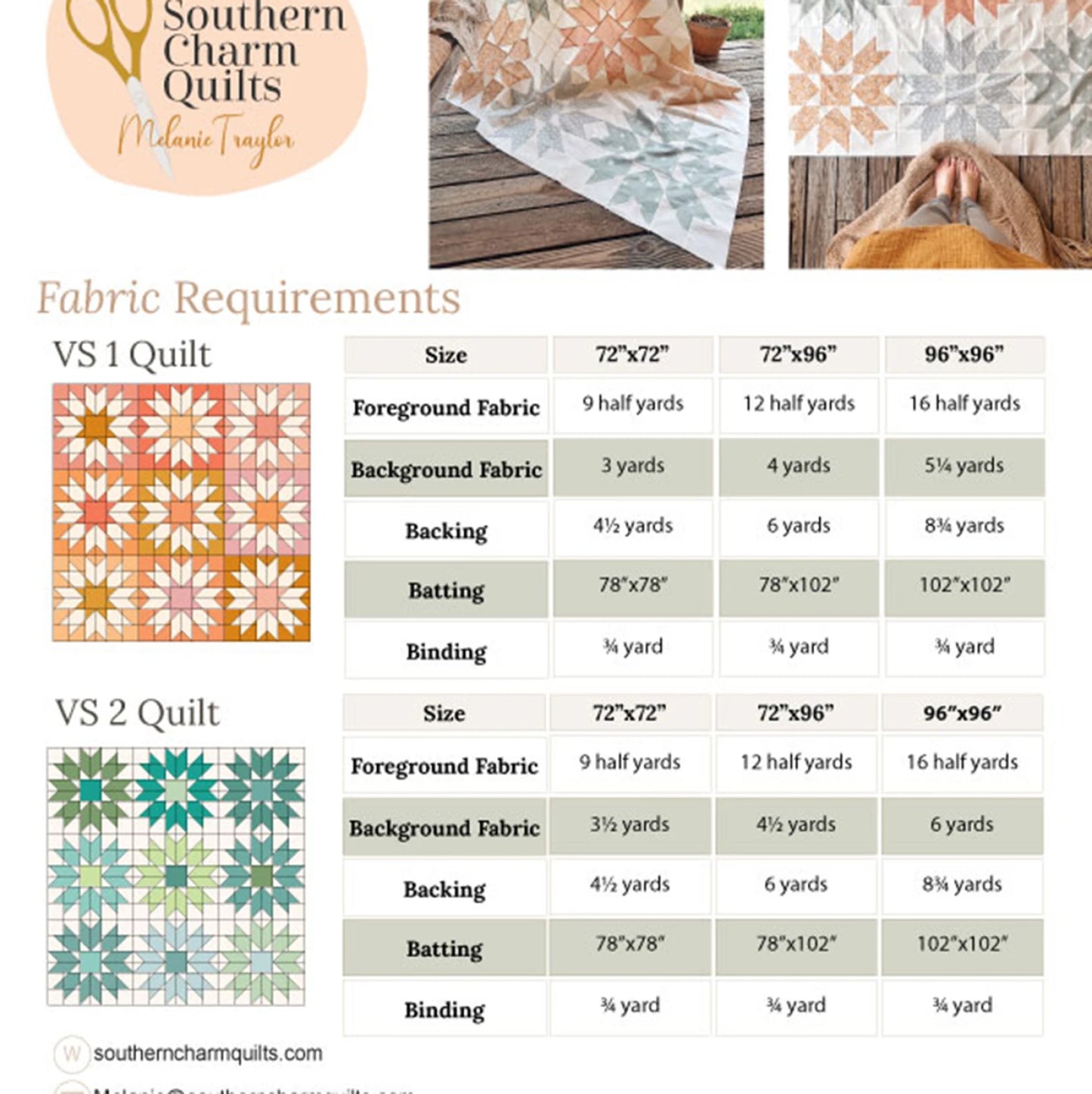Fernweh Quilt Pattern