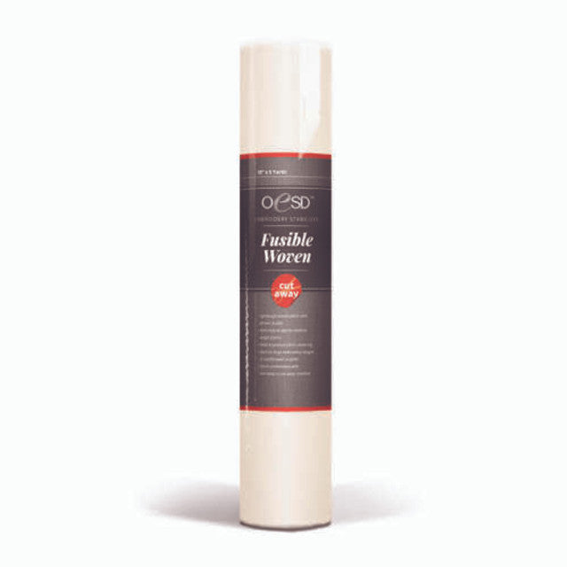 Fusible Woven - White - 15" x 5 yds