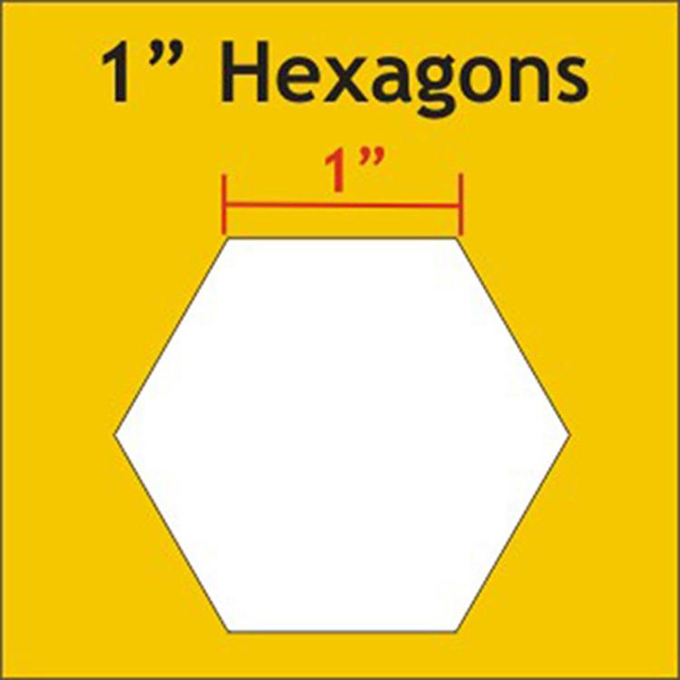 1" Hexagon Paper Pieces (for English Paper Piecing)