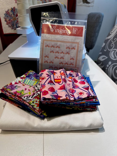 Winging It Butterfly Quilt Kit