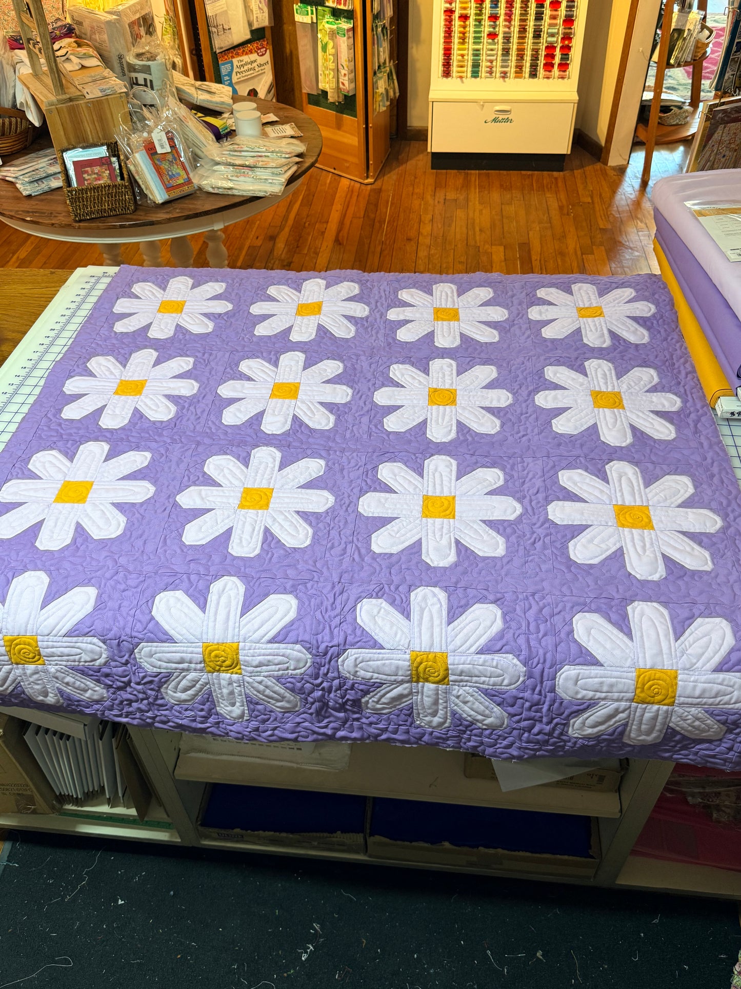 Fresh as a Daisy (Baby) Quilt Kit