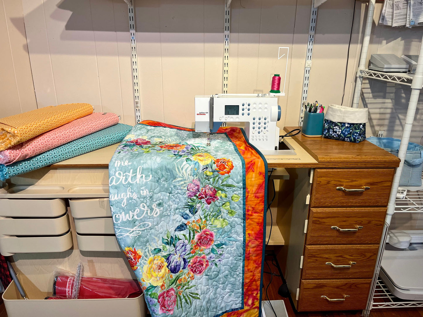 Bernina 125 and Sewing Table Combo