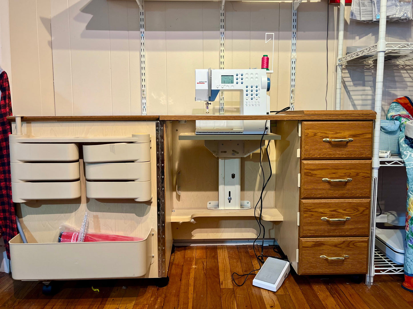 Bernina 125 and Sewing Table Combo