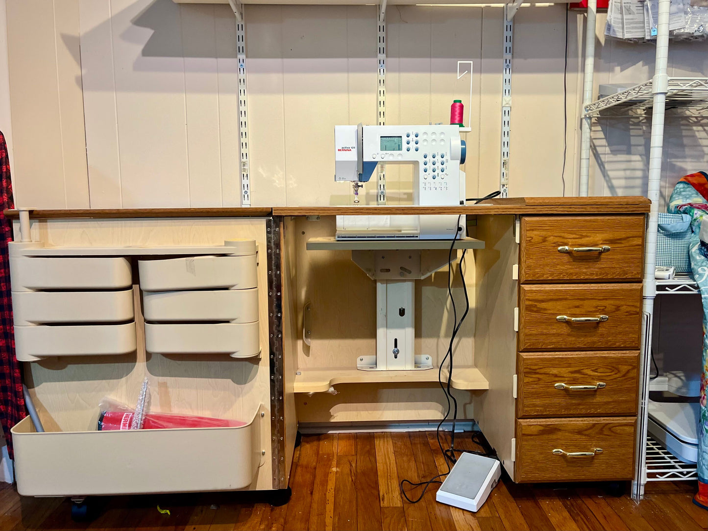 Bernina 125 and Sewing Table Combo