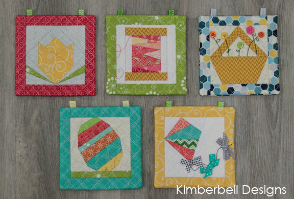 Kimberbell Machine Embroider by Number: Spring Collection - CD Embroidery File