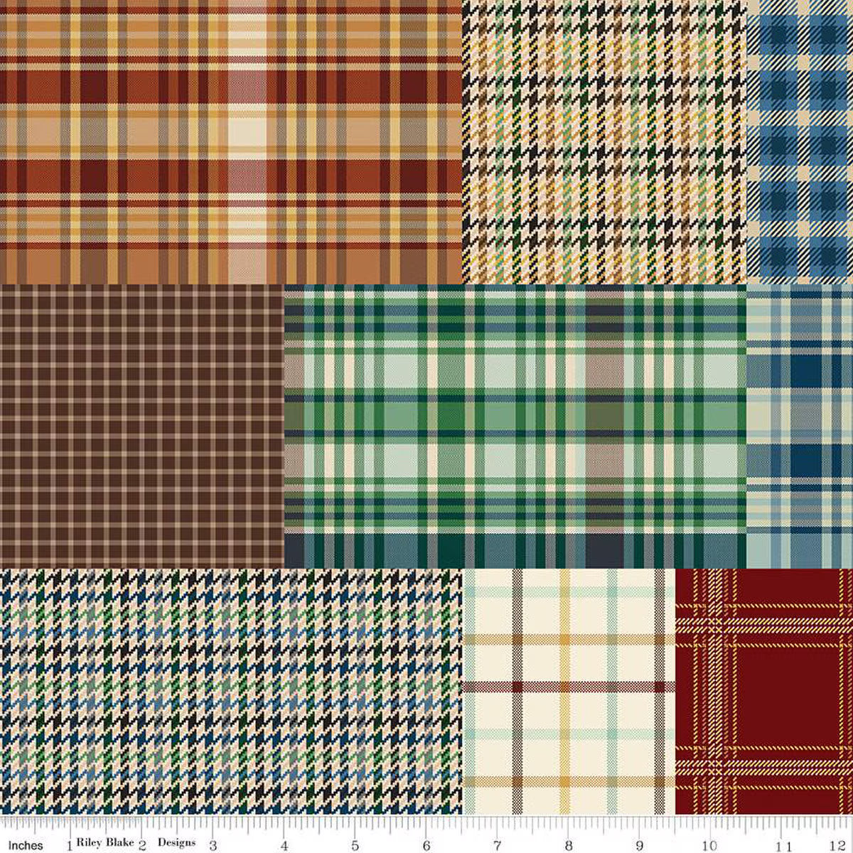 Plaid-Venture Club Plaids Cheater Print Multi