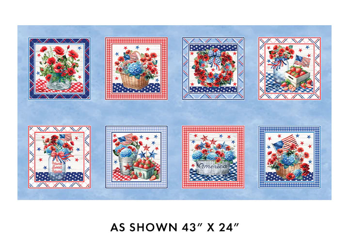 Red, White & Sweet - 4th of July Panel