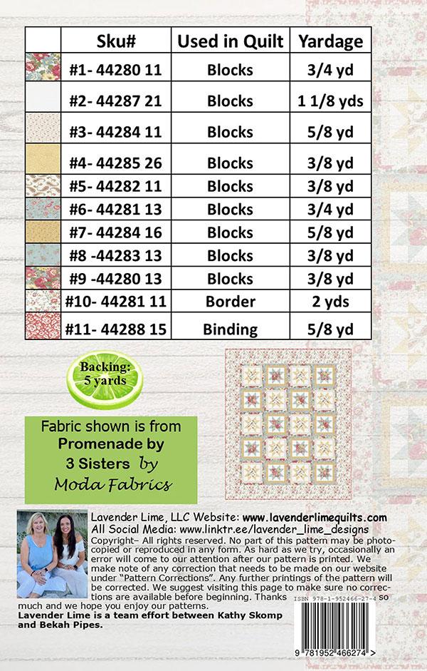 Romance in the Stars Quilt Pattern