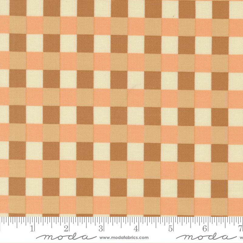 Sunlit Ruins - Toast Gingham
