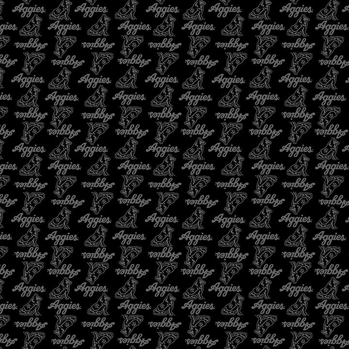 Texas A&M Black on Black Mini Packed Aggies