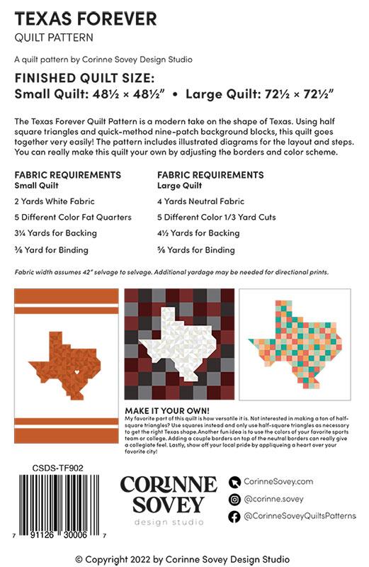 Texas Forever Pattern