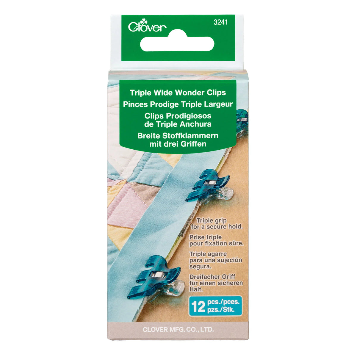 Triple Wide Wonder Clips (12 pcs)