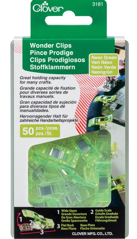 Clover Wonder Clips 50ct