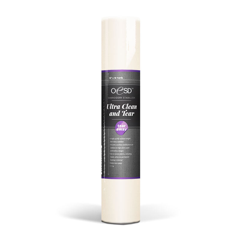 Ultra Clean and Tear Fusible - 15" x 10 yds