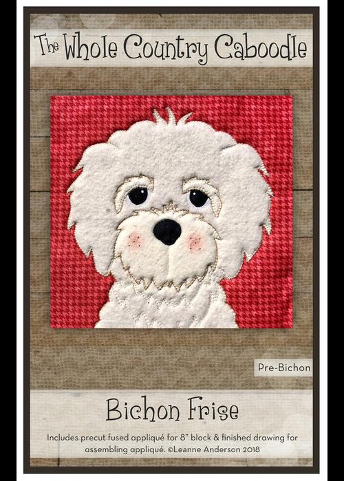 Bichon Frise Precut Fused Applique Pack