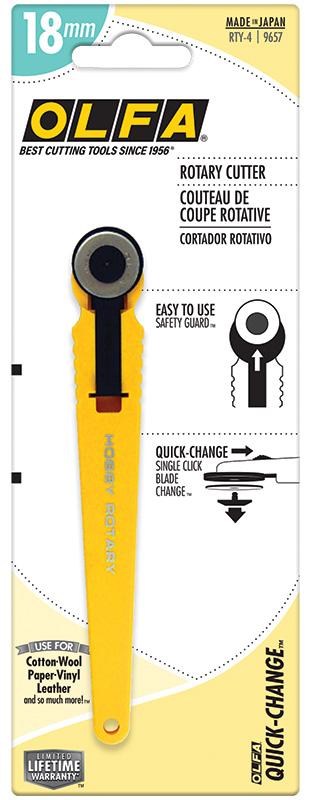 OLFA 18mm Quick-Change Rotary Cutter