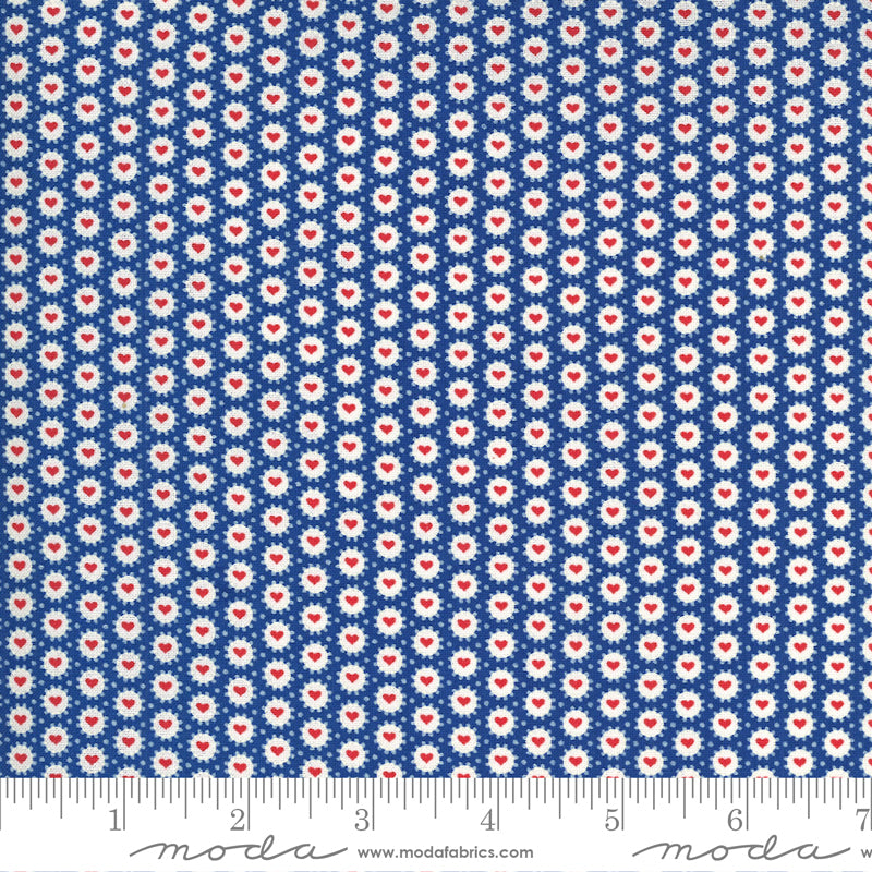30's Playtime Bluebell Hearts