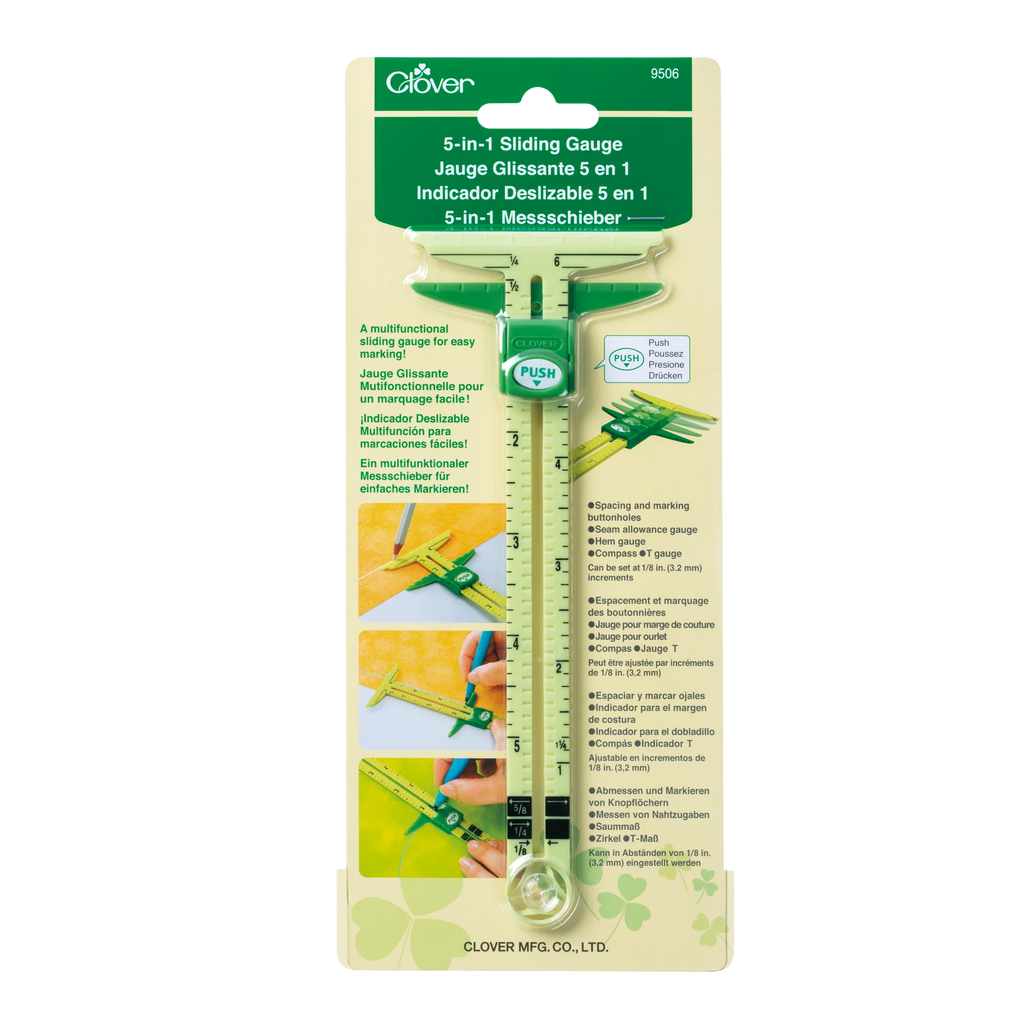 Clover 5-in-1 Sliding Gauge