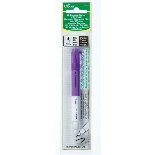 Clover Air Erasable Marker with Eraser (Fine)