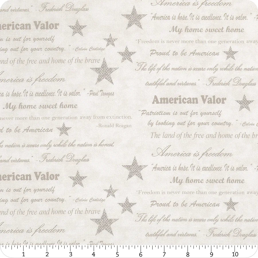 American Valor - Words of Valor Wide Back