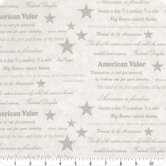 American Valor - Words of Valor Wide Back