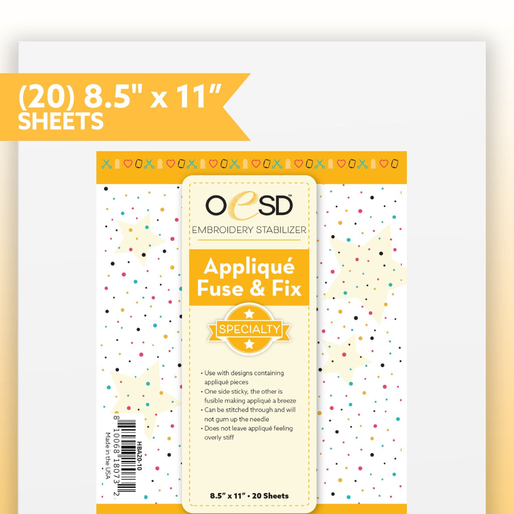 Applique Fuse & Fix Stabilizer