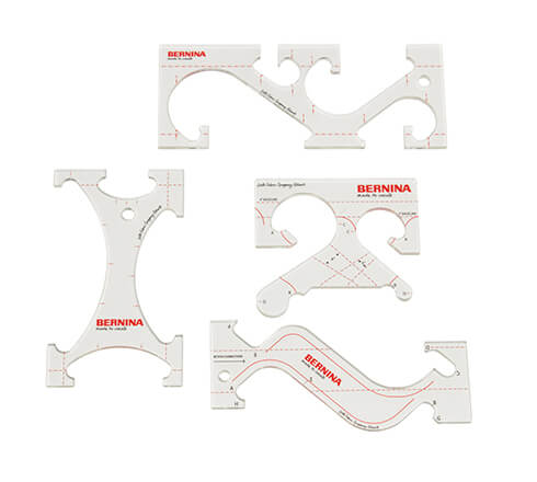 BERNINA Border Ruler Kit (4 Piece Set)
