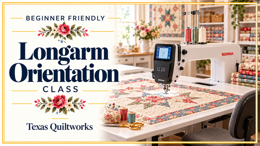 Longarm Machine Orientation
