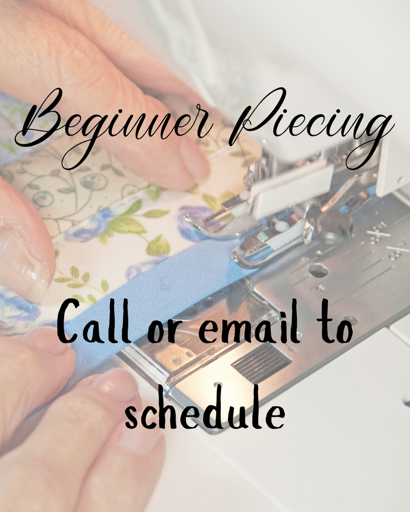 Beginning Piecing Class