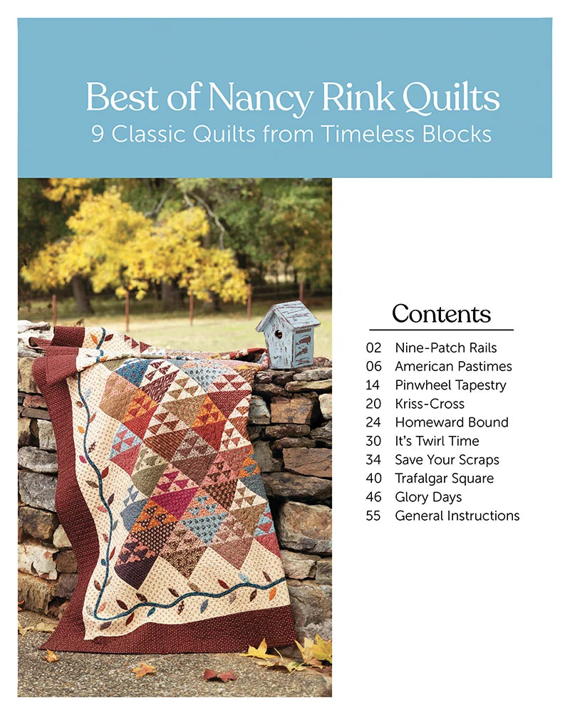 Best of Nancy Rink Quilts (9 Classic Quilts from Timeless Blocks)