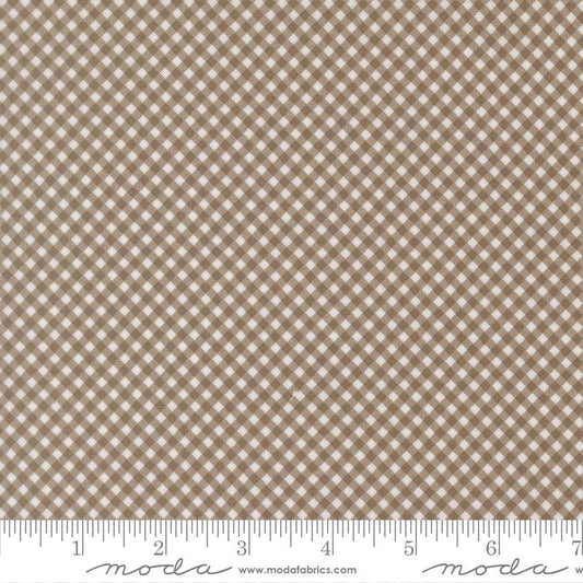 Birch and Willow Stone Gingham