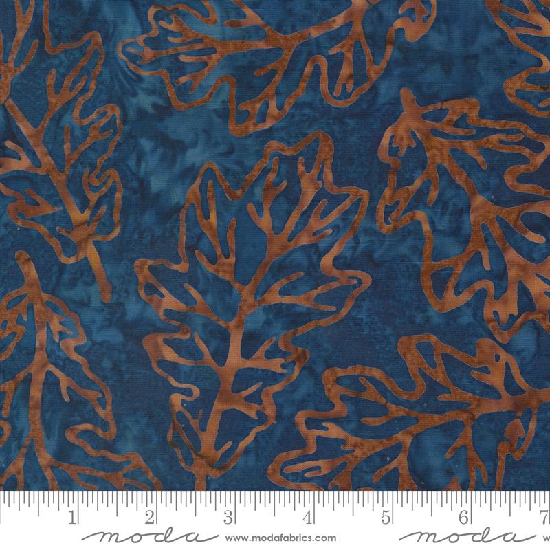Blue Ridge Batiks Leaf Dusk
