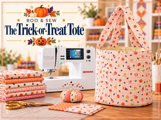 Boo & Sew The Trick-or-Treat Tote Class