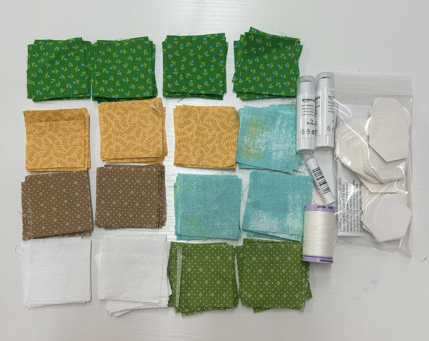 English Paper Piecing (Carried Away) Starter Kit