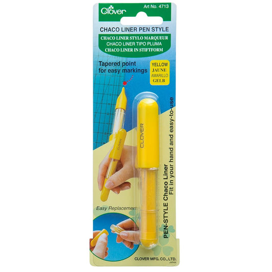 Clover Chaco Liner Pen Style (Yellow)
