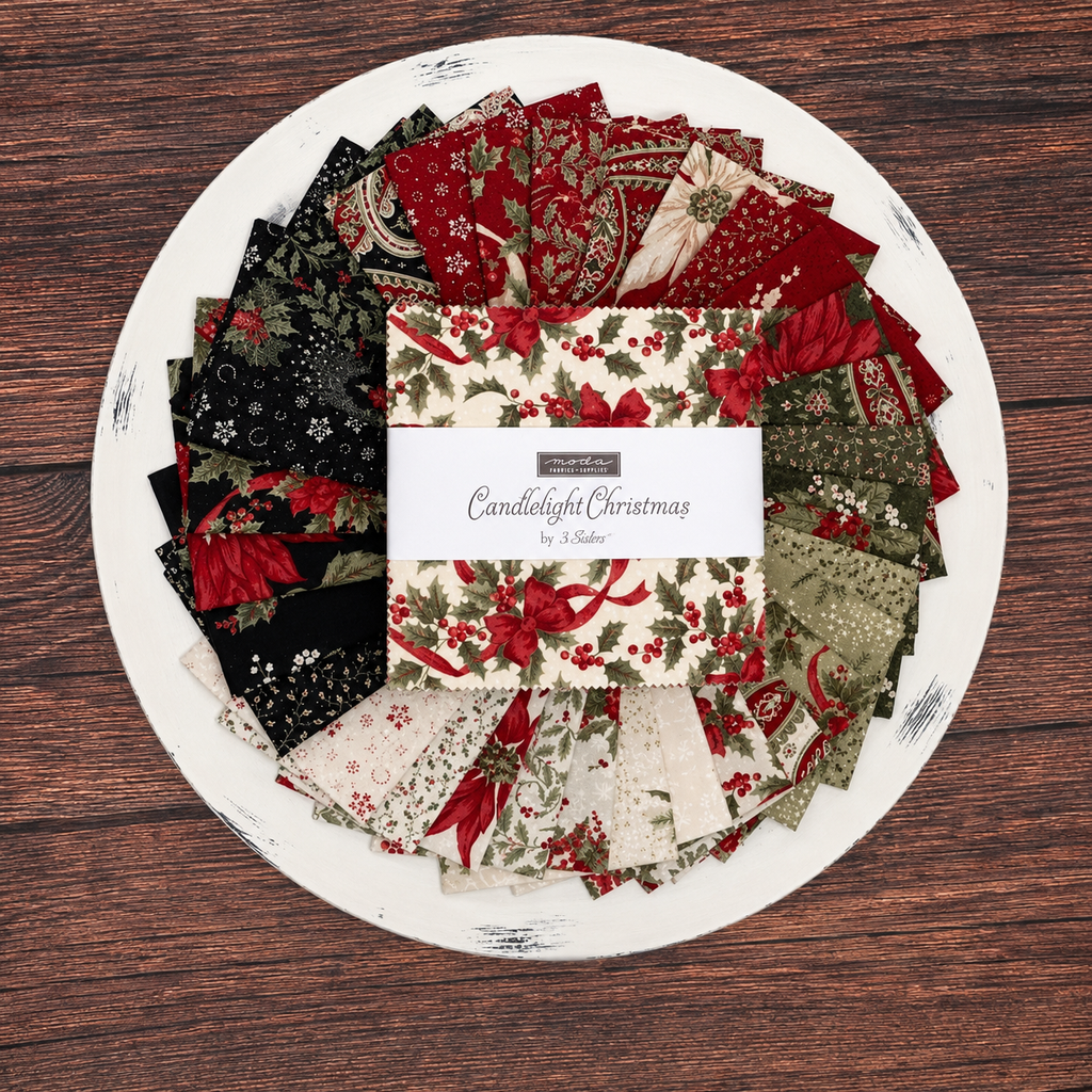Candlelight Christmas by 3 Sisters Mini Charm Pack