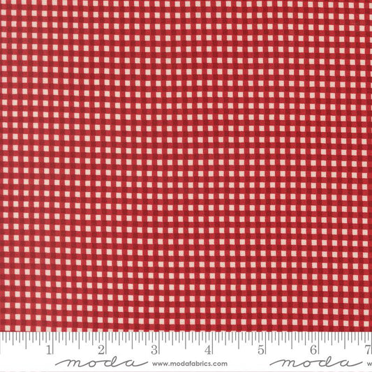 Chilly Gingham Red