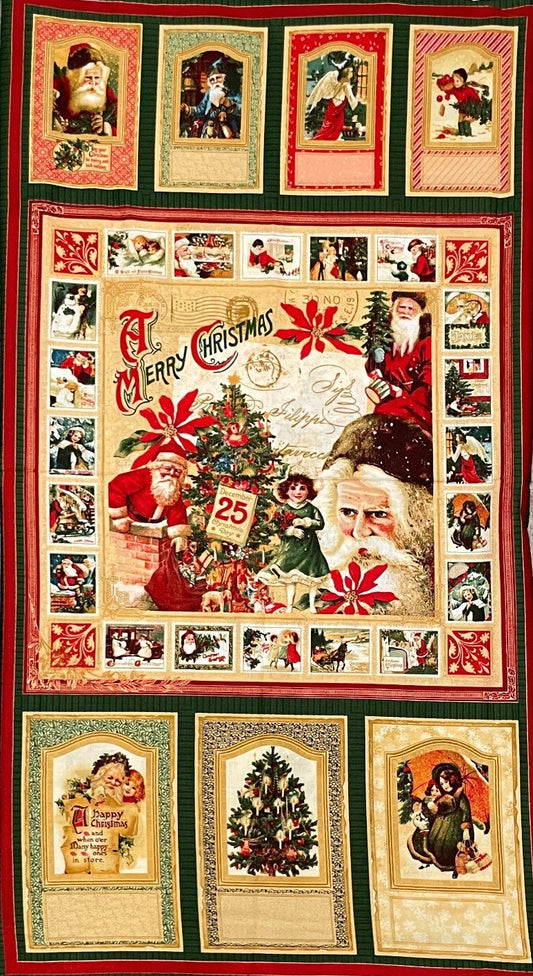 Christmas Past for Wilmington Prints Panel
