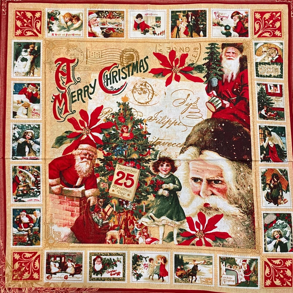 Christmas Past for Wilmington Prints Panel