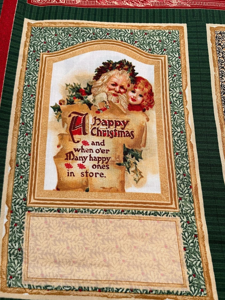 Christmas Past for Wilmington Prints Panel