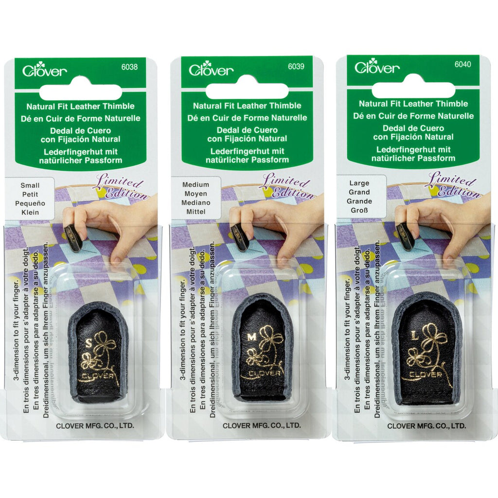 Clover Leather Thimbles
