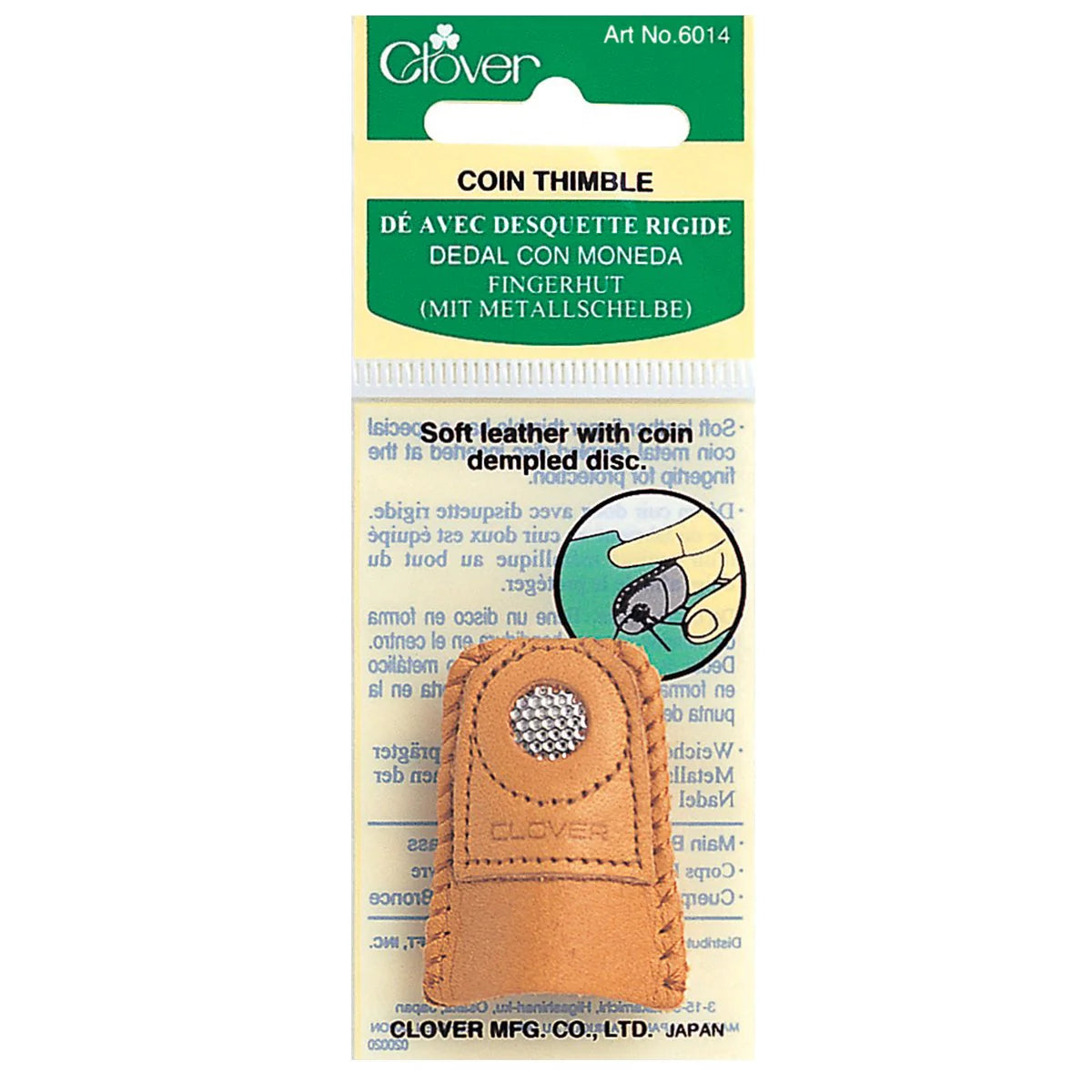 Clover Leather Thimbles